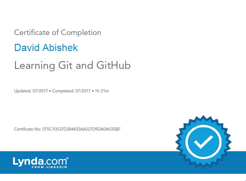 Up and running with Git and Github